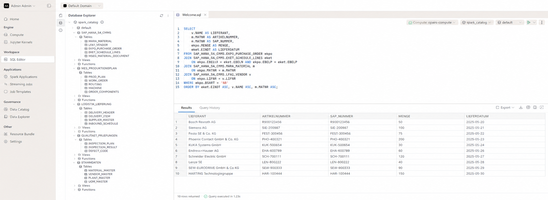 OPAIRS RAG und Data Lake – Dokumentenübersicht