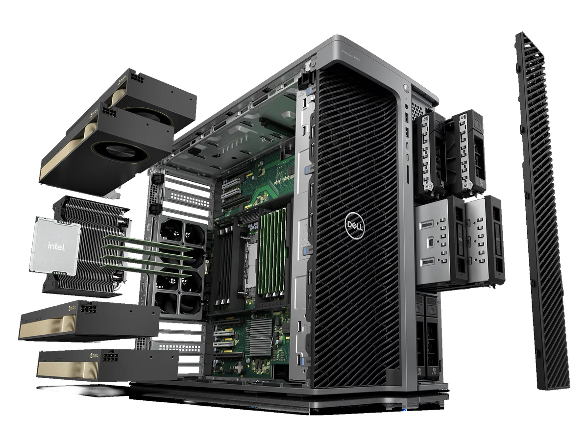 Industrie-Workstation für lokale KI-Inferenz mit niedriger Latenz und hoher Verfügbarkeit